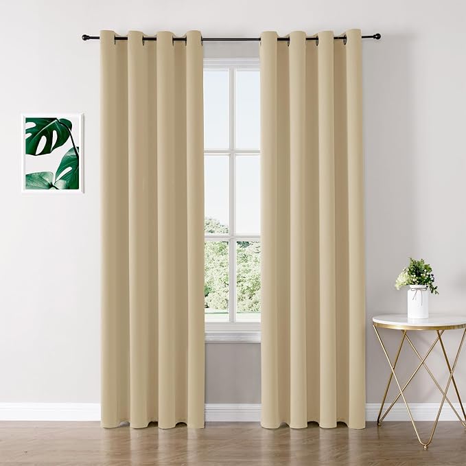 ChrisDowa Blackout Curtains 80 inches Long by ChrisDowa