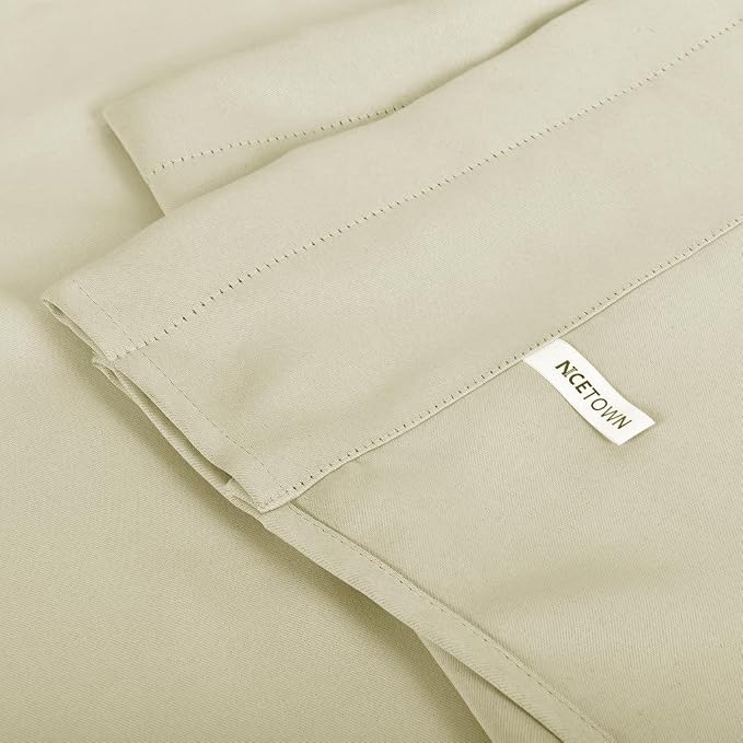NICETOWN Blackout Valance Curtains, Farmhouse Short Kitchen Curtain Valances - Image 6