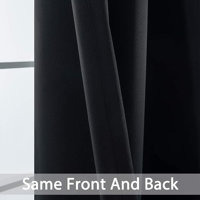 Yakamok 84 Inch Length Blackout Curtains - Image 3