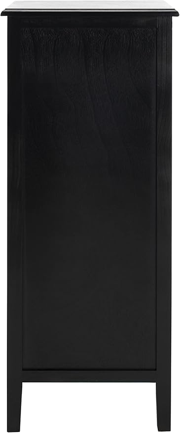 SAFAVIEH American Homes Collection Michaela Distressed Black Side Table