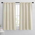 RYB HOME Extra Wide Curtains for Bedroom Living Room 63 inches Long, Thermal by RYBHOME