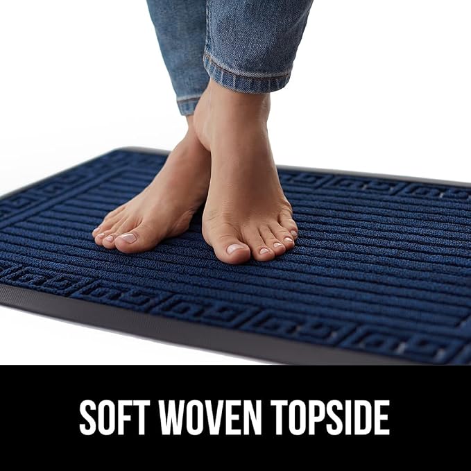 GORILLA GRIP 100% Waterproof All-Season WeatherMAX Doormat 35x23, US Designed - Image 7