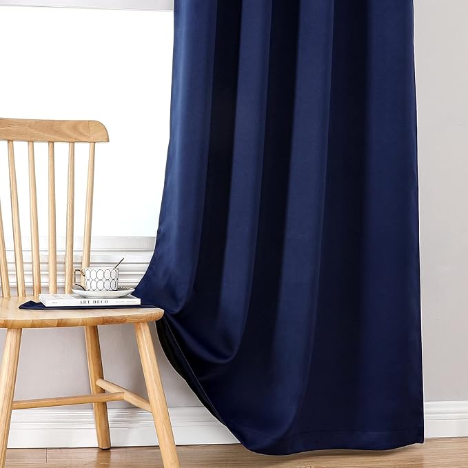 ChrisDowa 100% Blackout Curtains 102 inch Long - Image 6