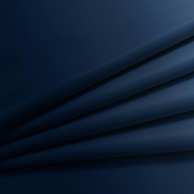Yakamok Blue to Greyish White Ombre Curtain - Image 4