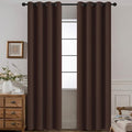 Yakamok Blackout Room Darkening Insulated Grommet Panels Window Curtains by Yakamok