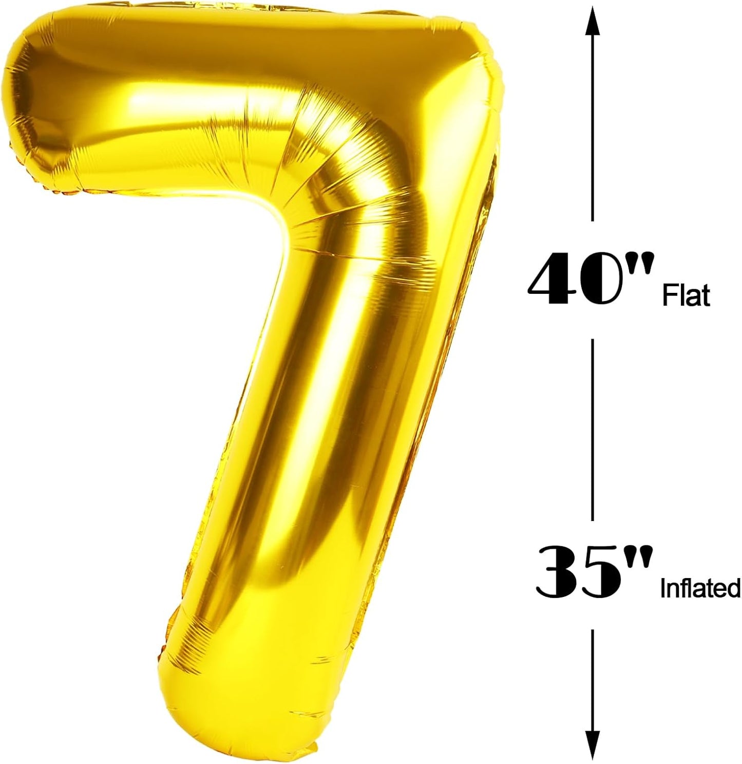 Gold Mylar Number 70 Balloon 40 inch, Number 70 Birthday Balloon, Gold Foil 70 Balloon for 70 Birthday Party, Anniversary Celebration Number Balloons Decorations