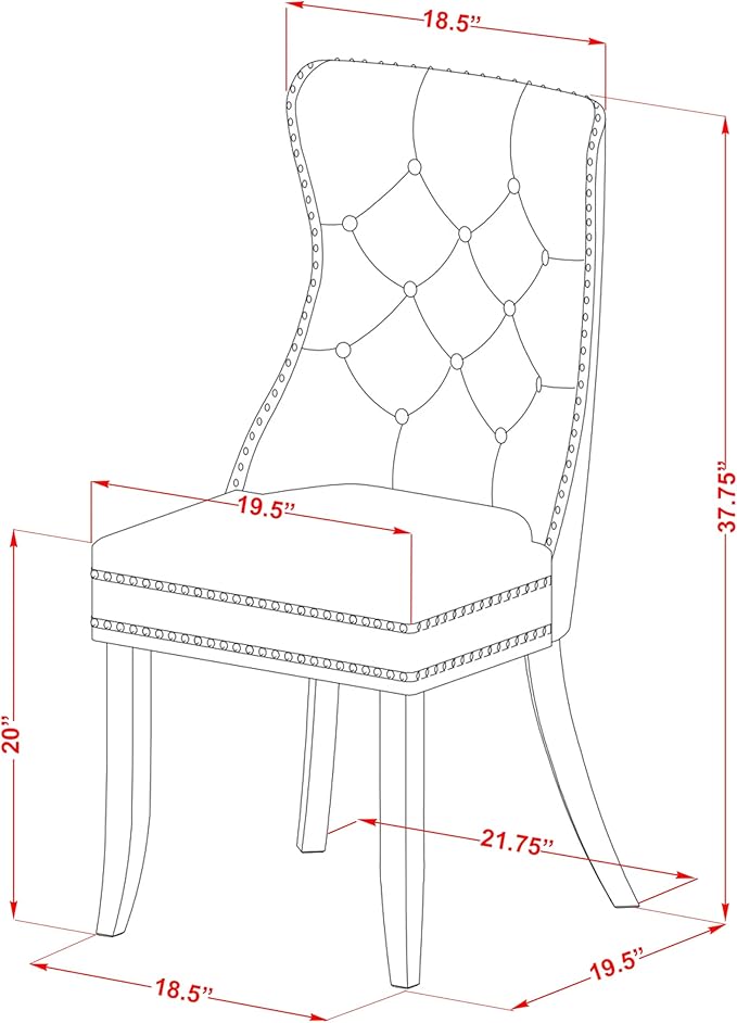 East West Furniture LGDA7-LWH-22 7 Piece Dining Table Set Contains a Rectangle Kitchen Table with Butterfly Leaf and 6 Polyester Fabric Chairs, linen white