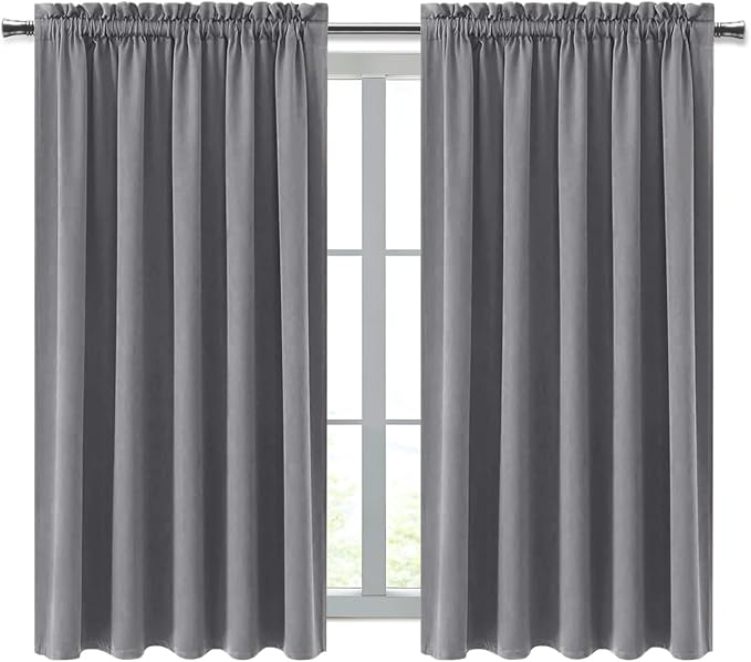 DWCN Blackout Curtains for Living Room Thermal Insulated, Energy Saving & Noise - Image 9