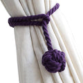 Melaluxe 4 Pack Curtain Tiebacks by Melaluxe