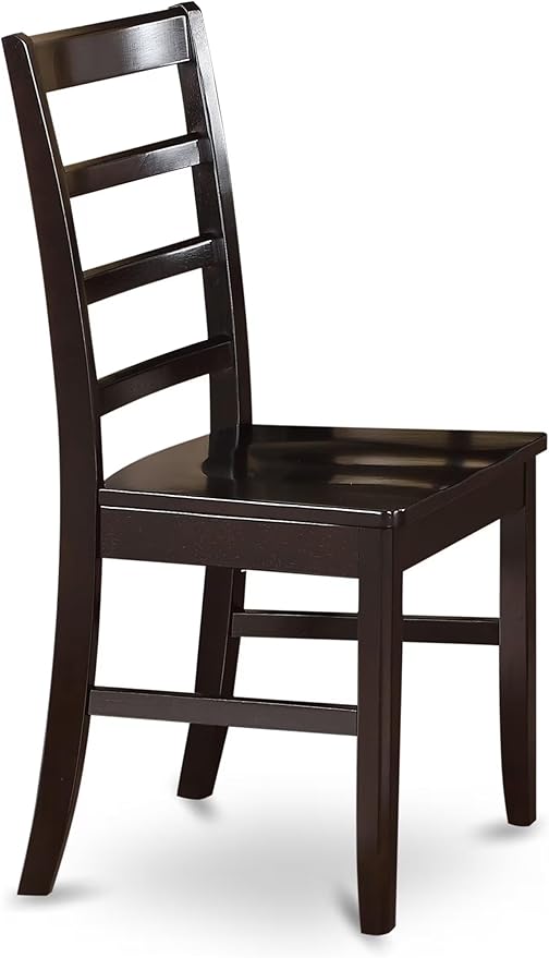 East West Furniture CAPF7-CAP-W 7 Piece Dining Table Set Consist of a Rectangle Wooden Table and 6 Dining Room Chairs, 36x60 Inch, Cappuccino