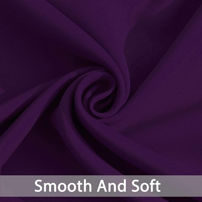 Yakamok Room Darkening Grommet Top Window Drapes Thermal Insulated Light - Image 5