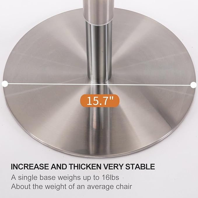 Stainless Steel Bar Stools,Grade Modern Leather Bar Chair with Backrest,Swivel Adjustable Height for Kitchen Counter and Dining Room (White Leather-1pc)