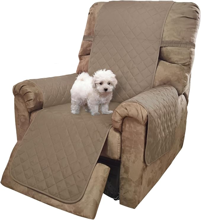 U-NICE HOME Recliner Chair Covers Reversible Quilted Water Repellent Pet by U-NICEHOME