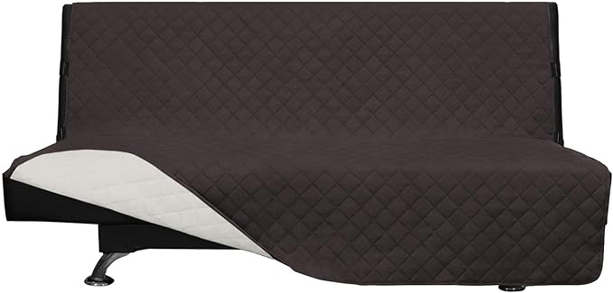 Easy-Going Futon Sofa Slipcover Reversible Sofa Cover Armless Cover Furniture by Easy-Going