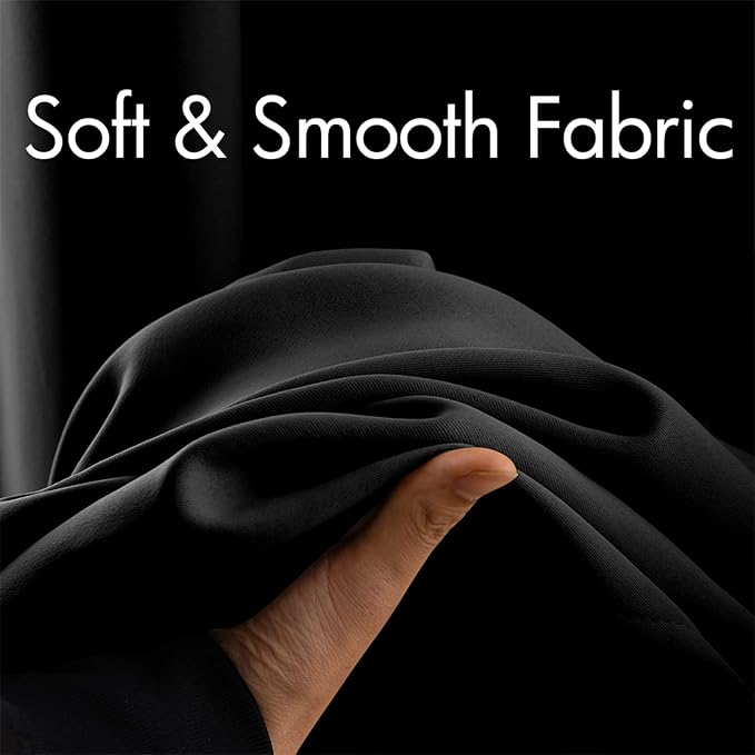 MIULEE 2 Panels 90" Long Blackout Curtains Room Darkening Thermal Insulated - Image 3