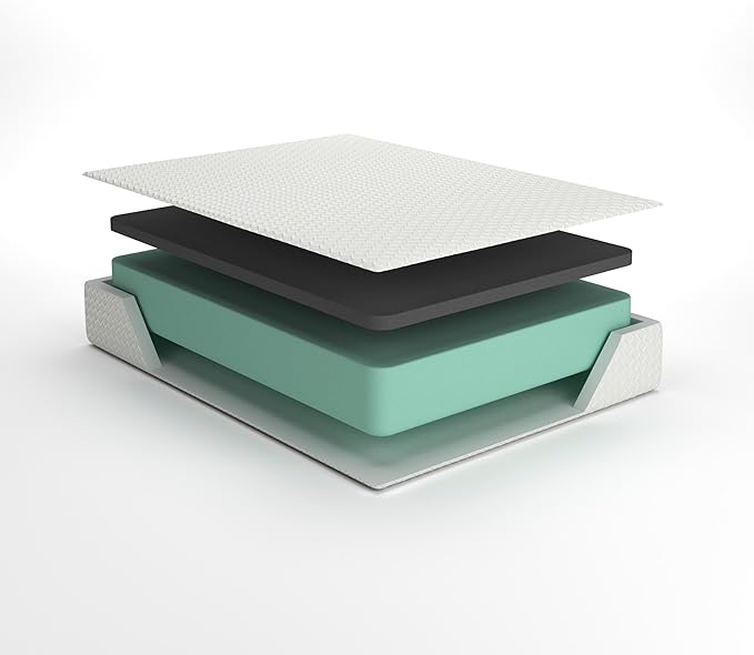 Signature Design by Ashley King Size Cool Max 12 Inch Medium Plush Cooling Gel Infused Memory Foam Mattress for Pressure Relief, Fiberglass Free, Mattress in A Box