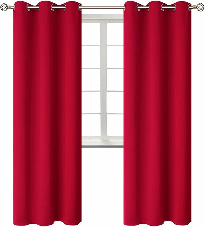 BGment Room Darkening Curtains 84 Inches Long by BGment