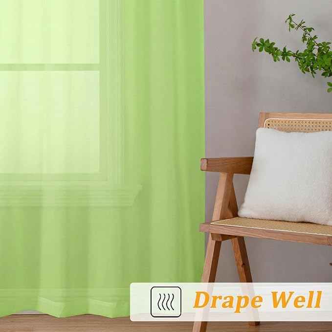 Gwine Sheer Curtains 84 Inches Long - Image 6