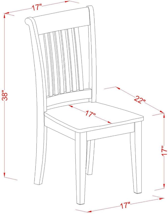 East West Furniture DLPO3-OAK-W 3 Piece Dining Room Furniture Set Contains a Round Kitchen Table with Dropleaf and 2 Dining Chairs, 42x42 Inch, Oak