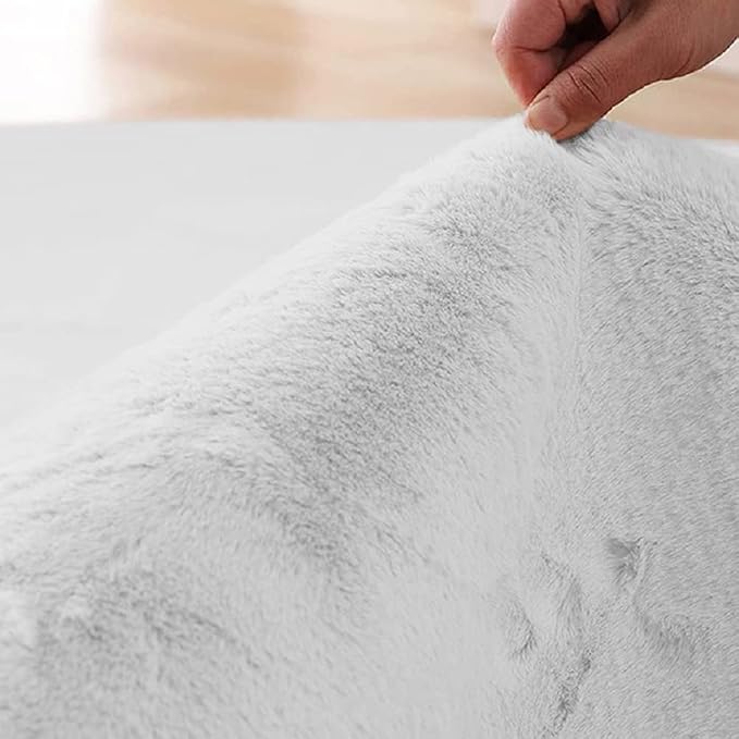ORINOVA Faux Fuzzy Washable Fur Area Rugs - Image 9