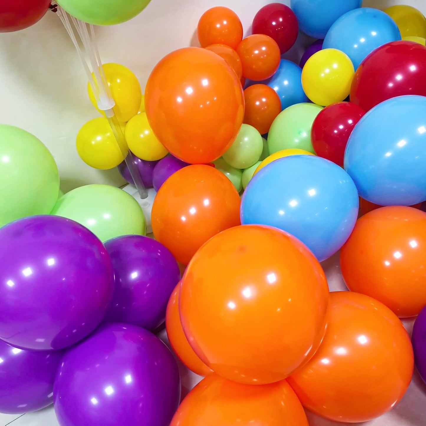 KAWKALSH Orange Balloon Arch Kit 111Pcs 18 12 5 Inch Latex Party Balloons Garland for Birthday Baby Shower Wedding Engagement Anniversary Christmas Party Decorations