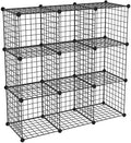 HUBSON Wire Cube Storage Organizer, Book/Toy/Craft/Potted Plants and petCloset by HUBSON