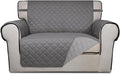 PureFit Reversible Quilted Sofa Cover, Water Resistant Slipcover Furniture by PureFit