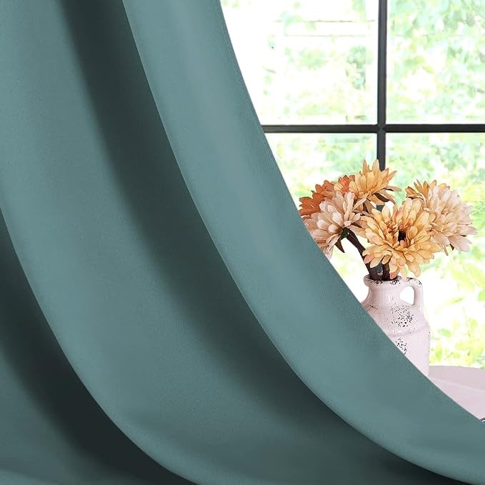 NICETOWN Modern Blackout Curtains Noise Reducing - Image 6