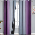 Estelar Textiler Purple and Grey Ombre Blackout Curtains 90 Inches Long 2 by ESTELARTEXTILER