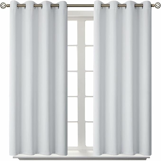 BGment Room Darkening Curtains 54 Inches Long by BGment