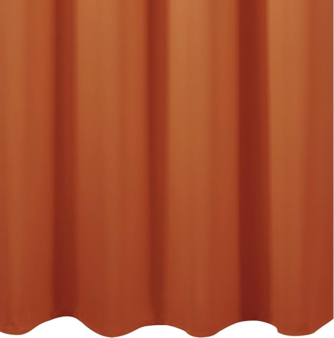 LEMOMO Blackout Curtains 42 x 84 inch/Orange Curtains Set of 2 Panels/Thermal - Image 8