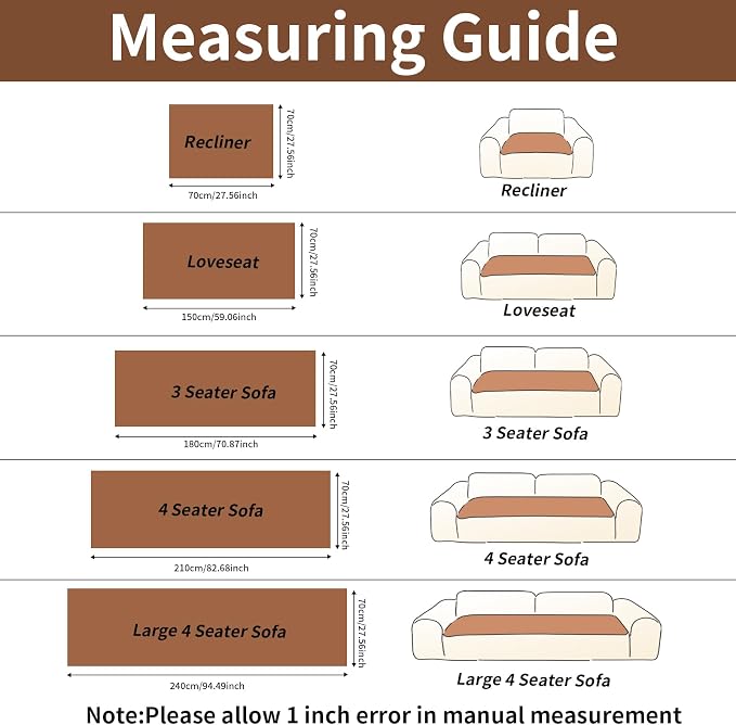 Couch Covers for Dogs Washable, Non Slip Couch Covers for Loveseat Sofa Pet - Image 3