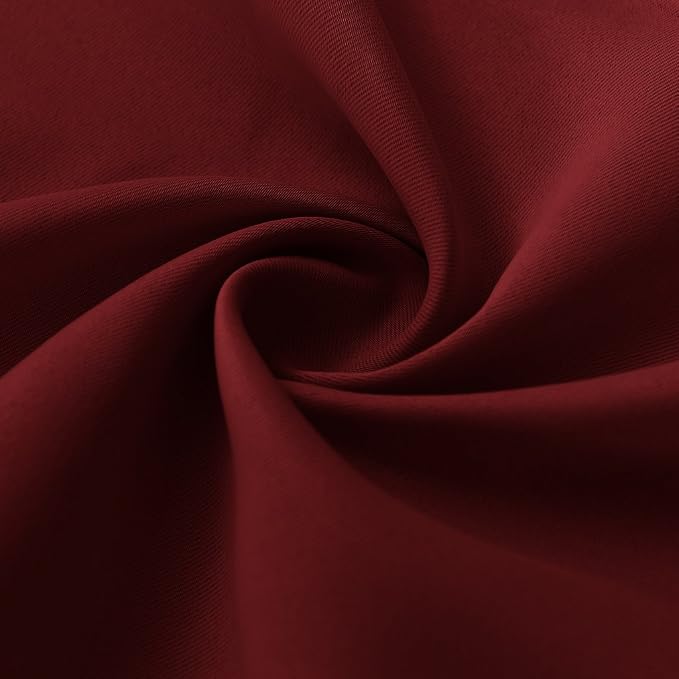 RYB HOME Blackout Curtains for Bedroom Living Room 72 inches Long, Thermal - Image 2