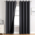 ChrisDowa 100% Blackout Curtains 108 inch Long by ChrisDowa