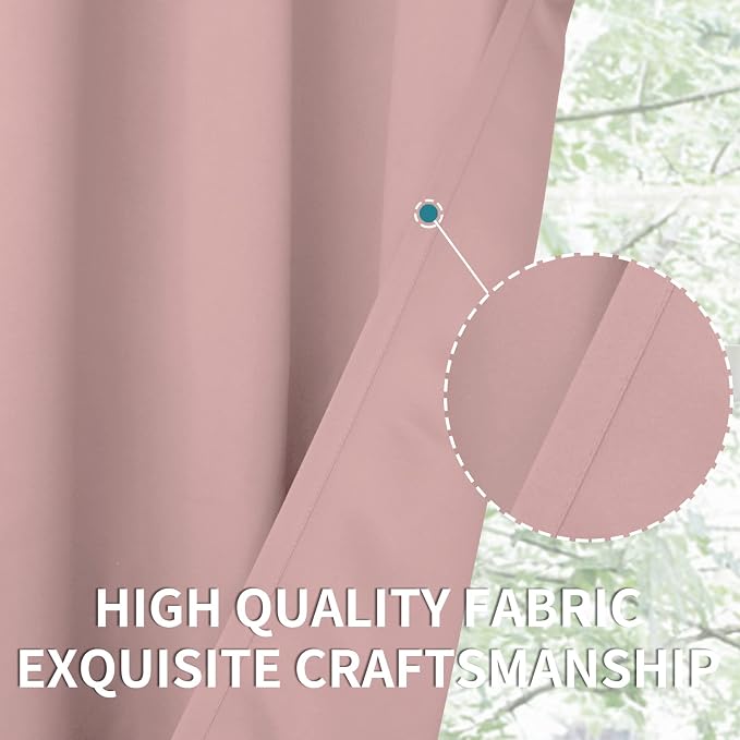 BGment Room Darkening Curtains 45 Inches Long - Image 7