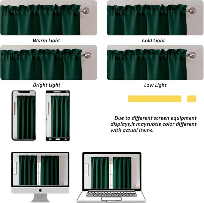 Chyhomenyc Hunter Green Valance - Image 6