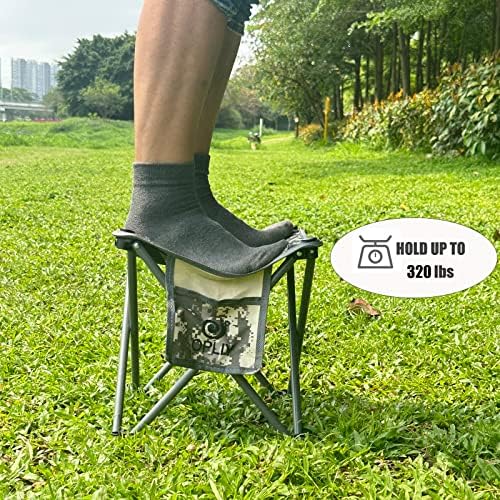 Opliy Camping Stool 2 Pack, 13.5 Inch Portable Folding Stool - Image 6