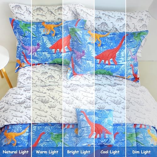 Kids Full Comforter Sets for Boys 8 Pieces Blue Bedding Set for Teens - Image 7