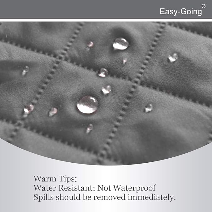 Easy-Going Recliner Sofa Slipcover Reversible Sofa Cover Water Resistant Couch - Image 3