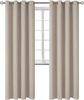 BGment Room Darkening Curtains 84 Inches Long by BGment