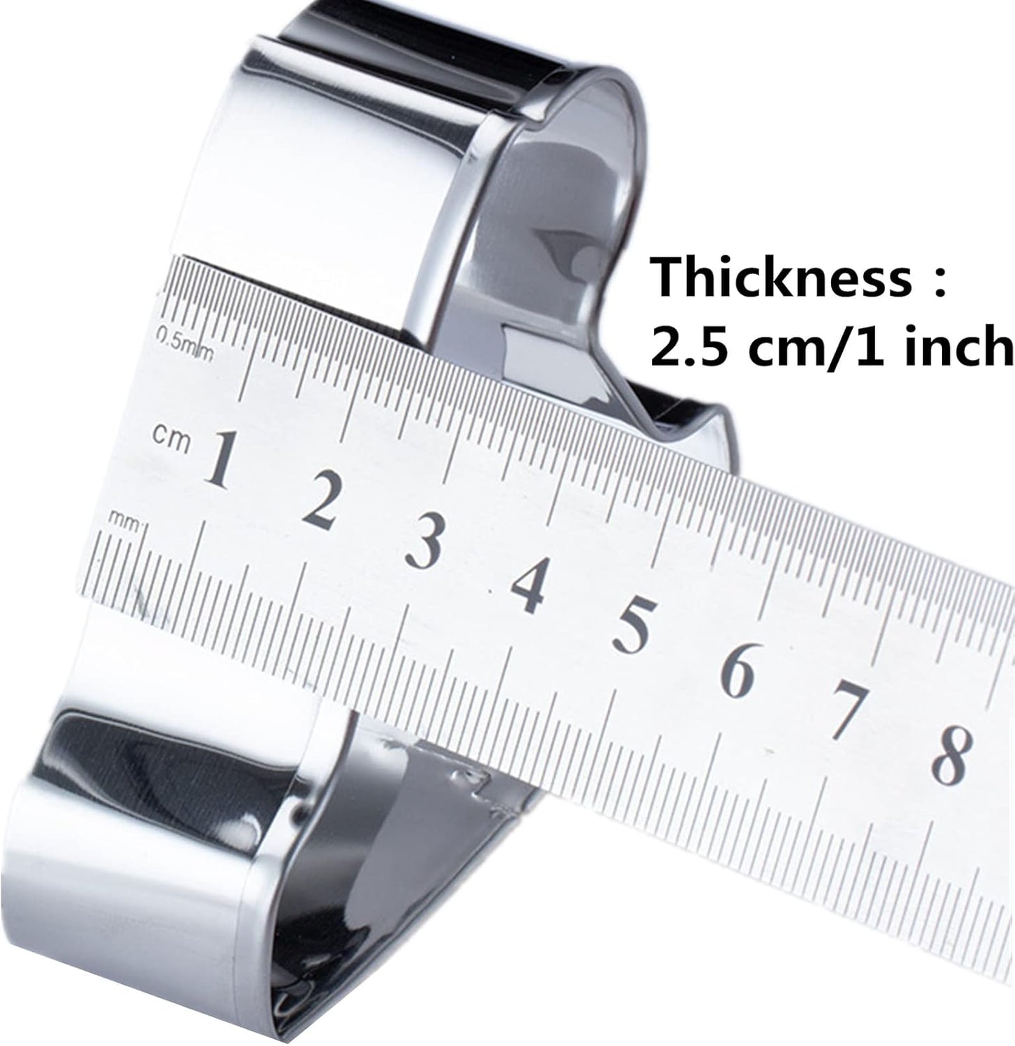 Large Size Dress Shaped Cookie Cutter, Stainless Steel Strapless Princess Dress Wedding Dress Cookie Cutter, 4.3 Inches