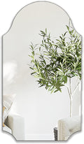 Wall Mounted Mirror for Bathroom Mirror 20 x 36 '' Vanity Frameless Mirror Makeup Mirror for Living Room Bedroom