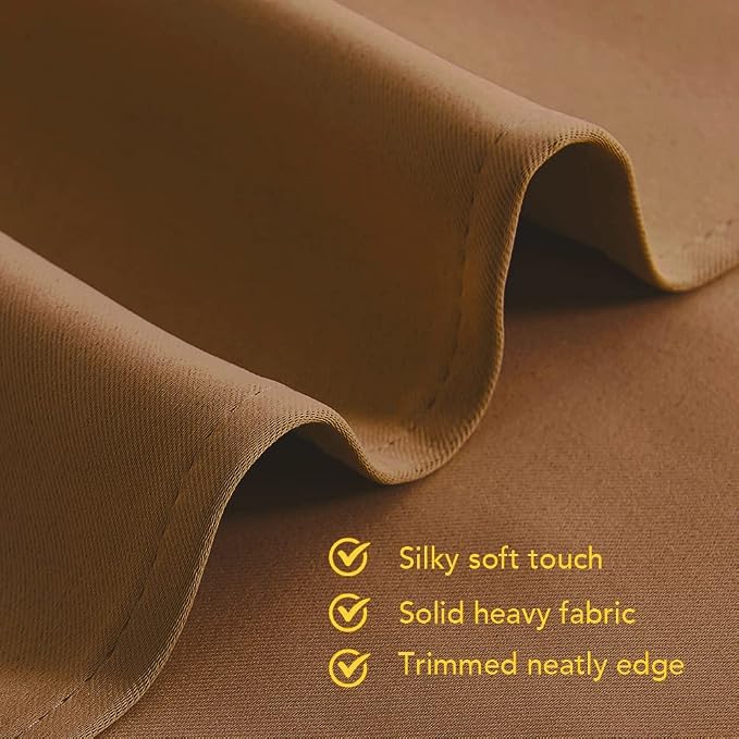 NICETOWN Sleek Blackout Curtains 72 inches Length - Image 4