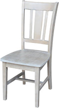 International Concepts San Remo Chair Washed Gray Taupe