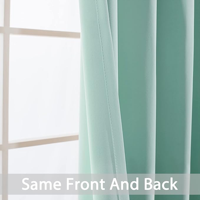 Yakamok Blackout Curtains Room Darkening Thermal Insulated Window Panels - Image 3