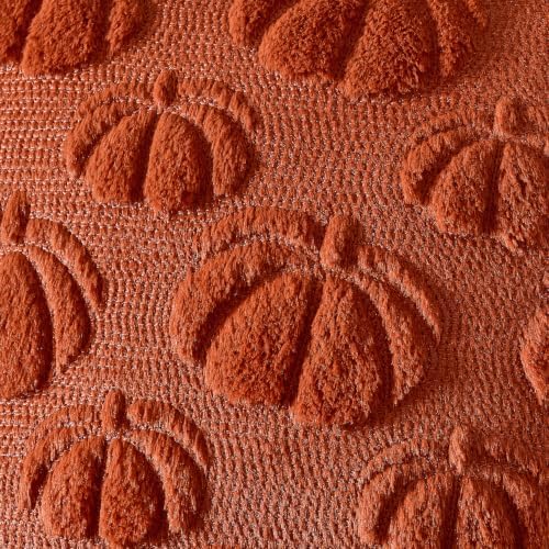 MIULEE Fall Decor Pillow Covers 18x18 Set of 2 Pumpkin Caramel - Image 2