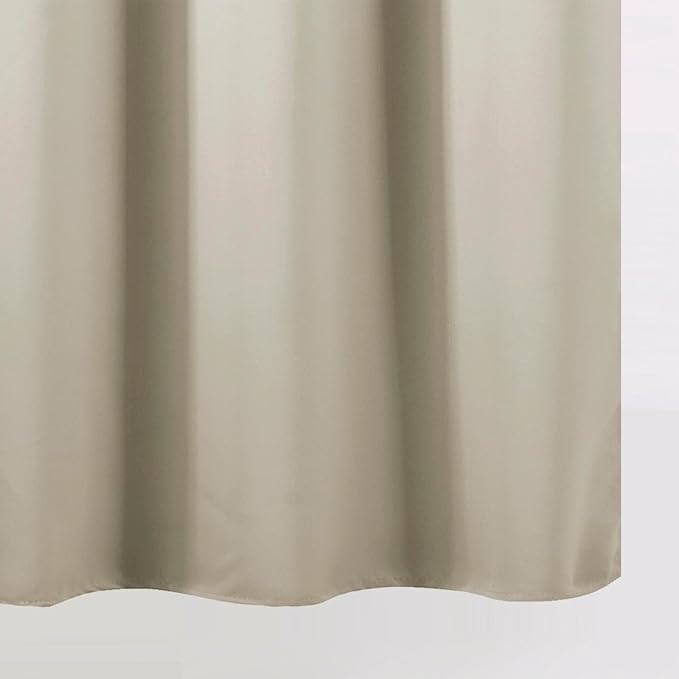 LEMOMO Light Beige Blackout Curtains 42 x 54 Inch Length Set of 2 Panels - Image 8