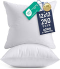 Utopia Bedding 12x12 Pillow Inserts, Sofa & Couch – Soft, Supportive & Fluffy by UTOPIABEDDING