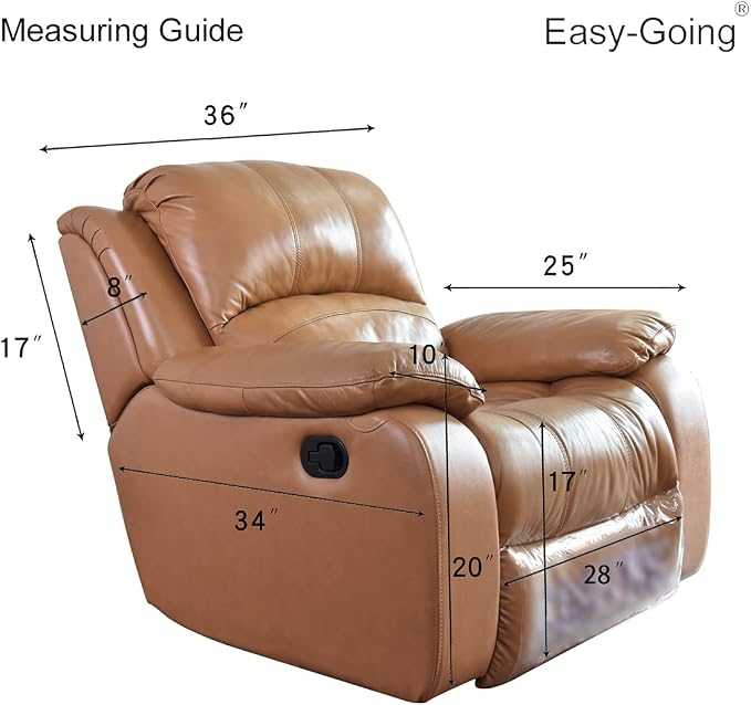 Easy-Going Oversized Recliner Chair Slipcover Reversible Sofa Cover Water - Image 7