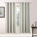 Yakamok Blackout Curtains Room Darkening Thermal Insulated Grommet top Window by Yakamok
